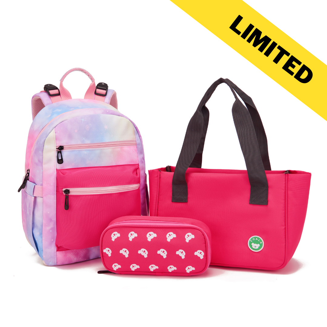 CoalaKids School Bag - DORA Classic (S) - Dreamy/Pink