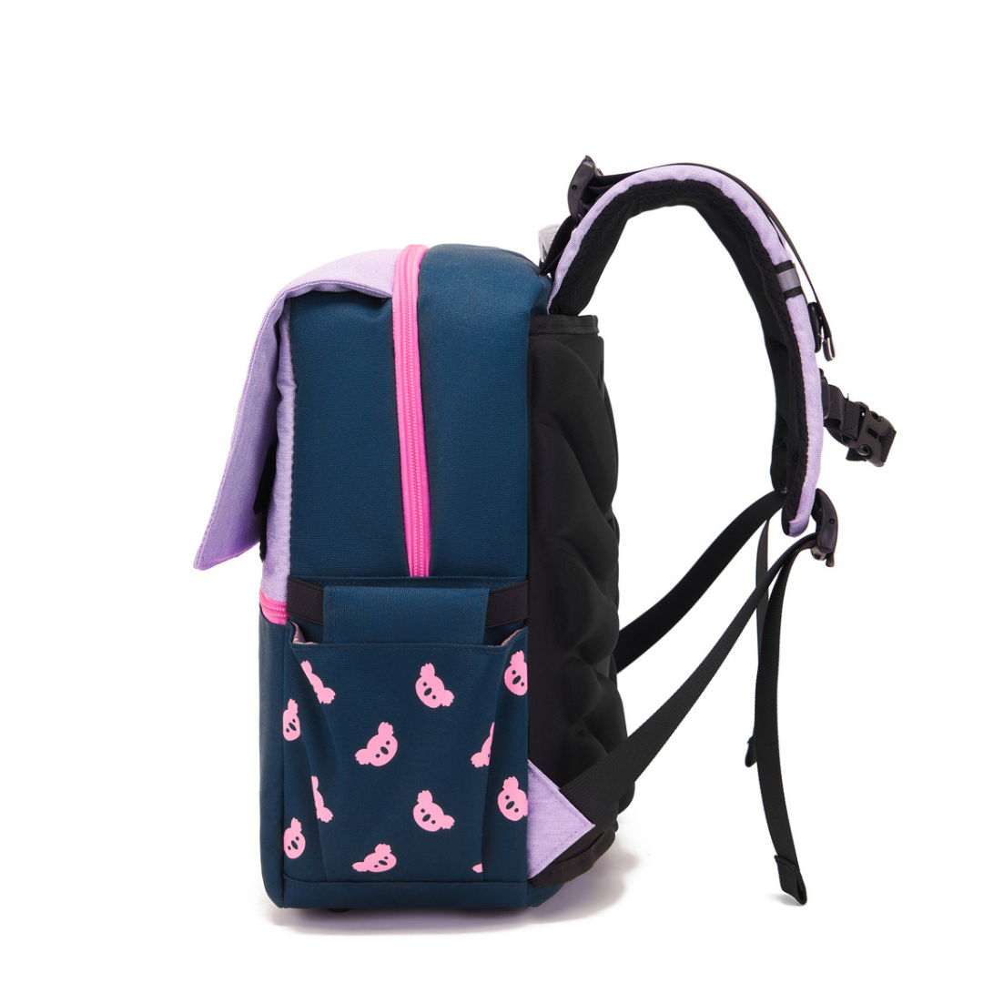 CoalaKids School Bag - Gibb Spine-Care (M) - Purple/Pink