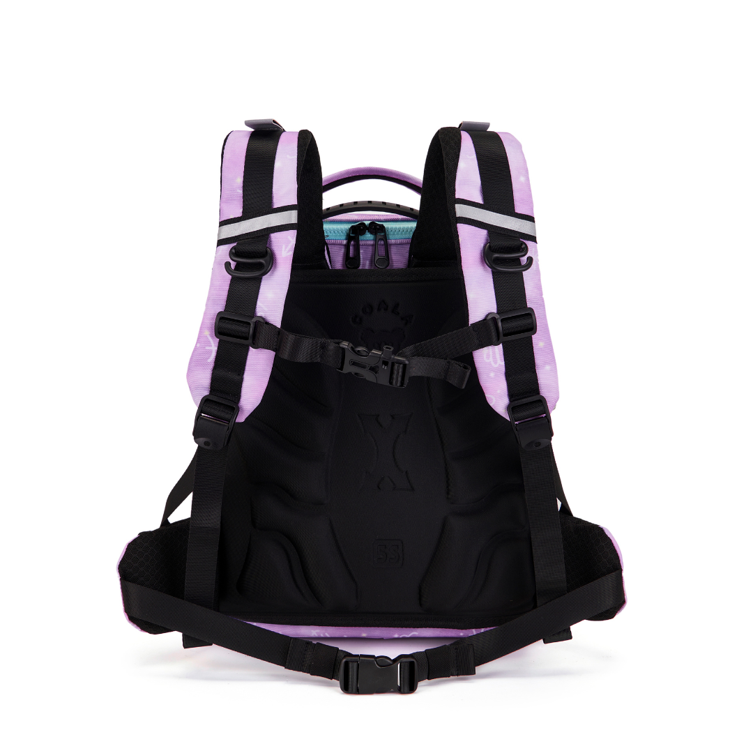 CoalaKids School Bag - PRIMO Premium (L) - Lavender Dream/Purple