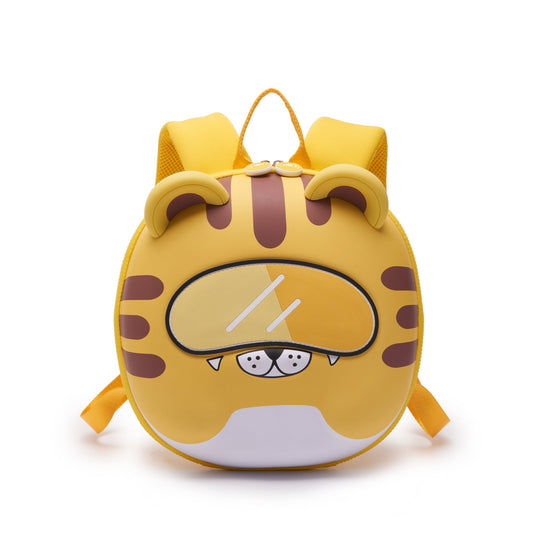 CoalaKids School Bag - Ani Kindergarten Bag (XS) - Tiger/Yellow