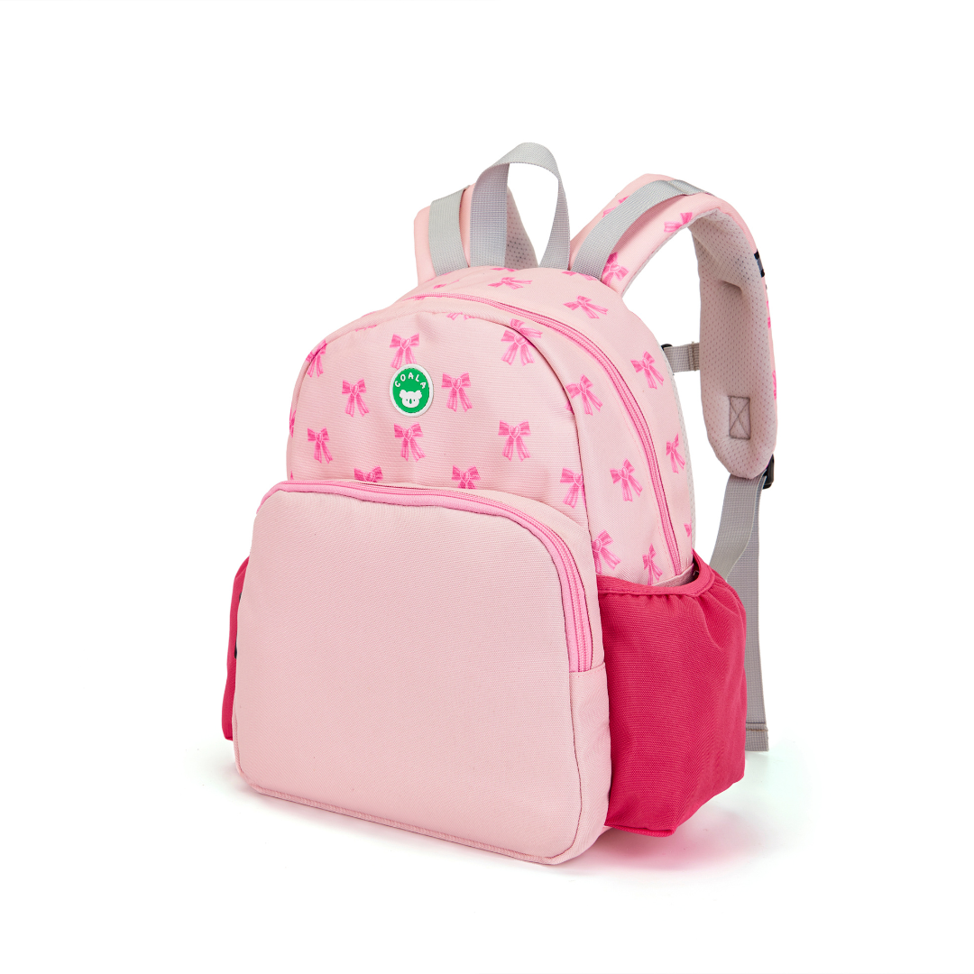 CoalaKids School Bag - Pockie Lite (XS) - Ribbon/Pink