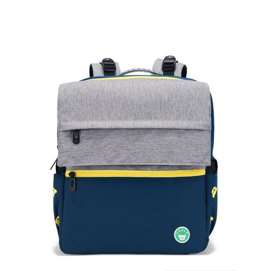 CoalaKids School Bag - Gibb Spine-Care (M) - Yellow/Blue