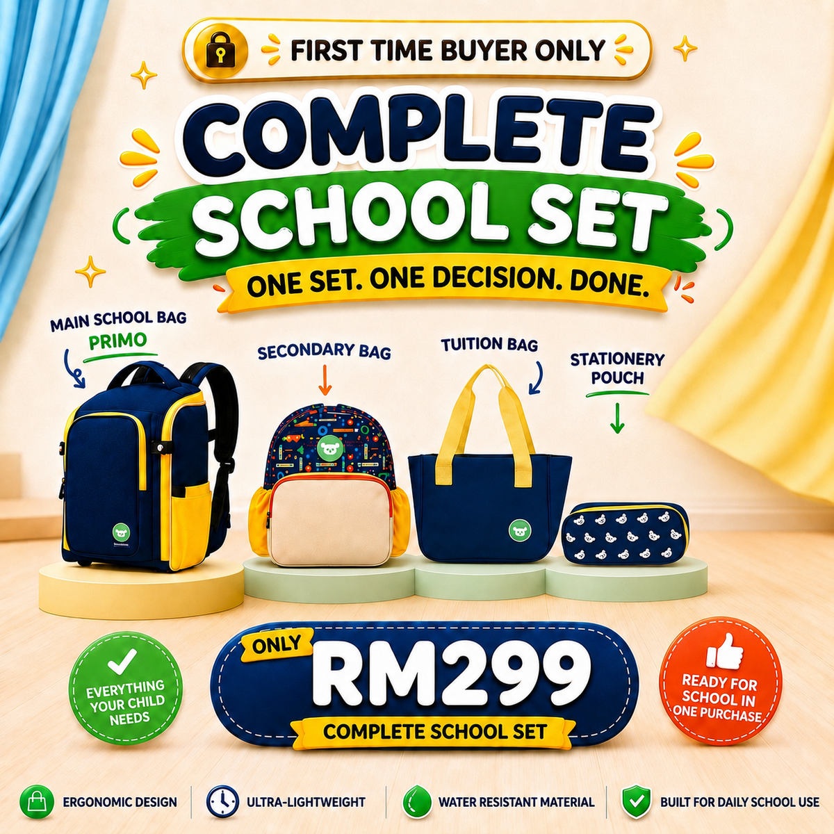 Coalakids - A Complete School Set (Oct26 Pre-Order)