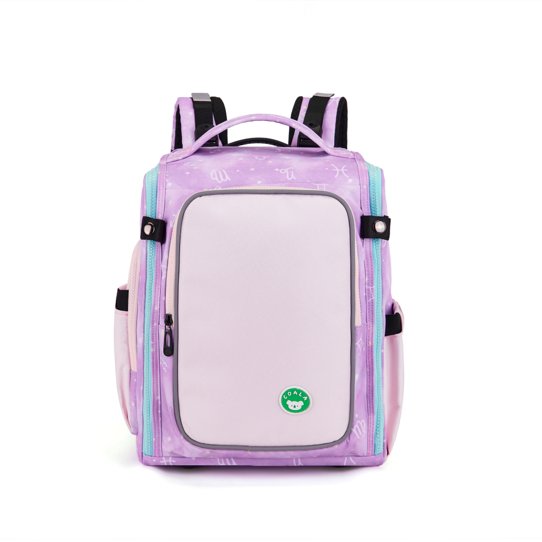 [NEW 2026][PRE-ORDER] - CoalaKids School Bag - PRIMO Premium (L) - Lavender Dream/Purple