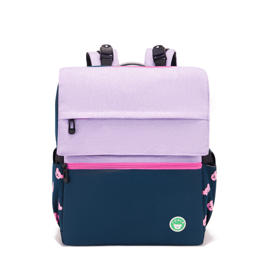 CoalaKids School Bag - Gibb Spine-Care (M) - Purple/Pink