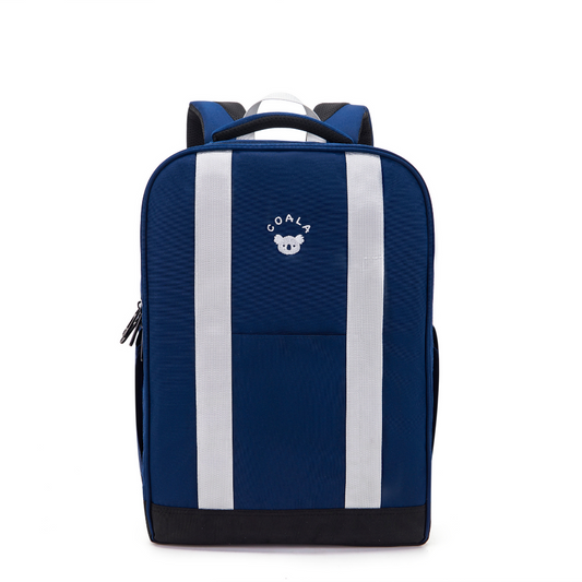 [PRE-ORDER] - CoalaKids School Bag - DEX3 Backpack (XL) - Grey/Blue