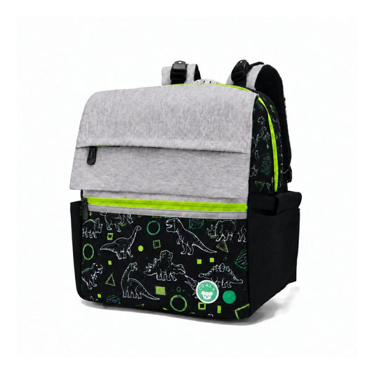 [NEW] CoalaKids School Bag - Gibb Spine-Care (M) - Dino/Neon